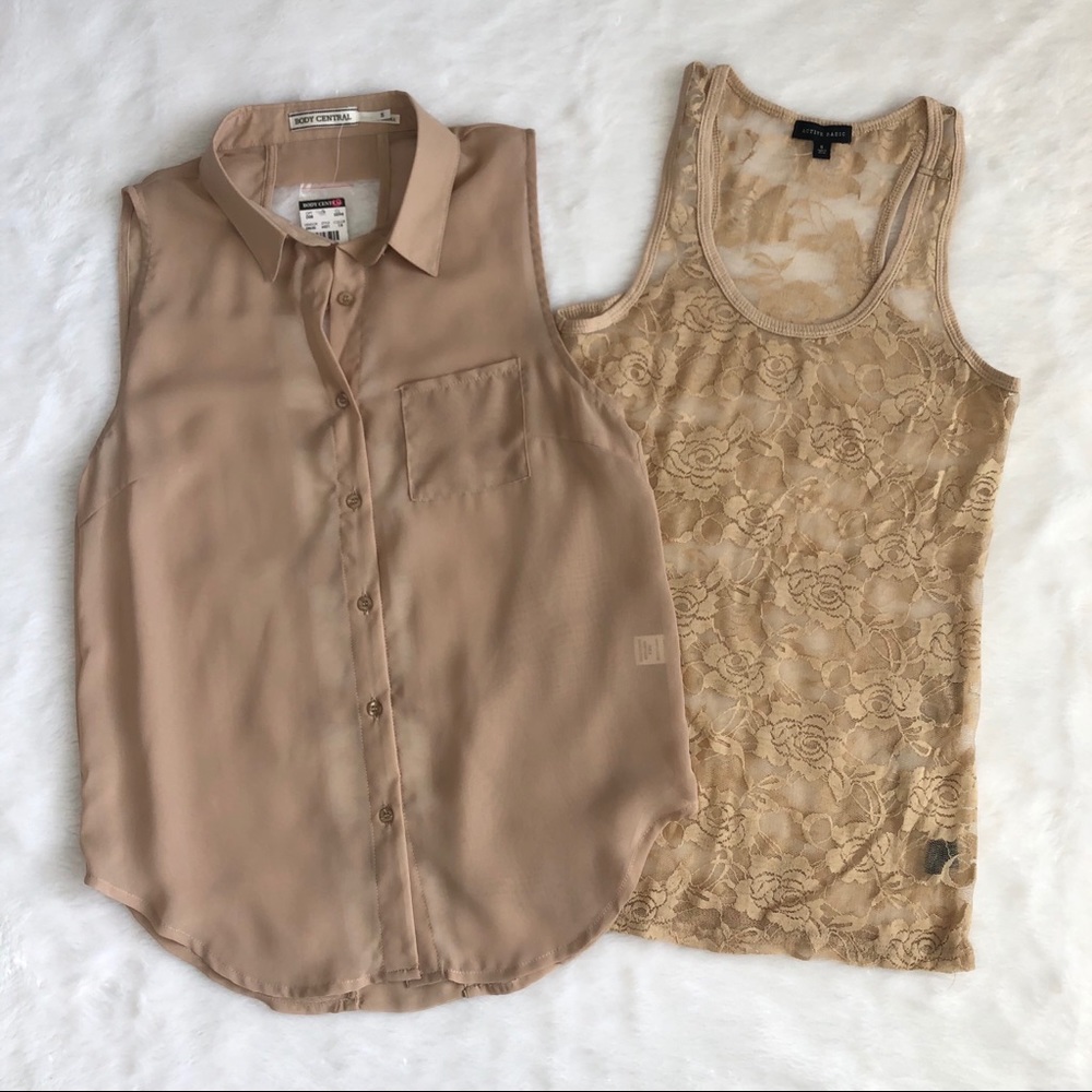 Body Central Tops NWT